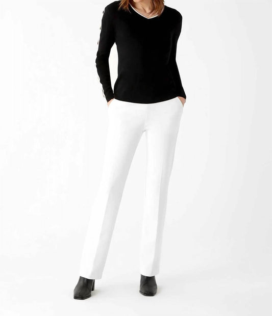 Lisette - Jolie Fabric Straight Pants