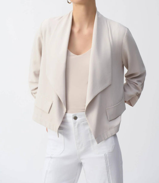 Joseph Ribkoff - Cropped Boxy Cover Up Jacket