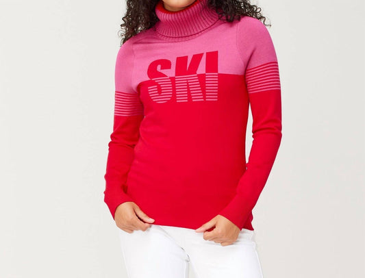 Krimson Klover - Women's Slopeside Turtleneck Sweater