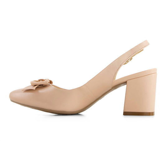 Andrea - Women's Slingback And Bow Pumps
