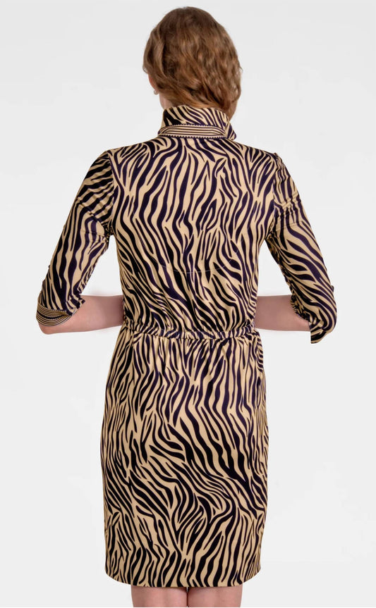 Gretchen Scott - Twist & Shout Animal Instincts Mini Dress