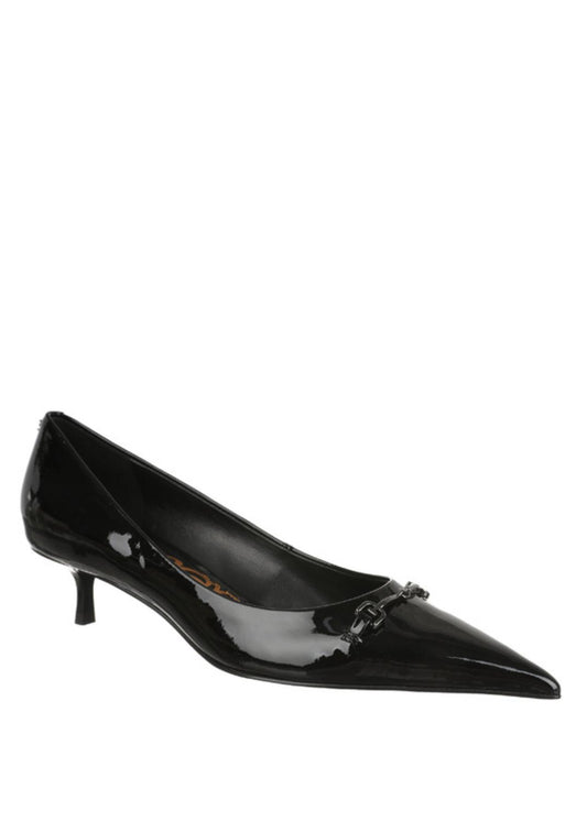 Sam Edelman - Women's Kaya Pointed Toe Kitten Heel Sandal