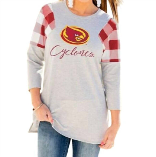 Gameday Couture - Iowa State University Get in Check Tunic