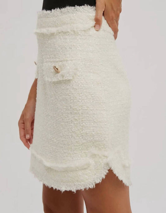 Bluivy - Tara Tweed Skirt