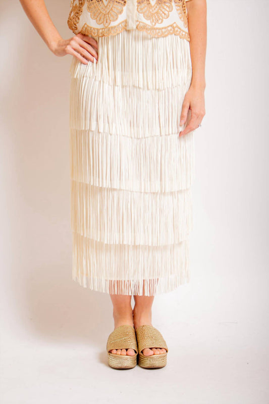 Insight - New York Fringe Skirt
