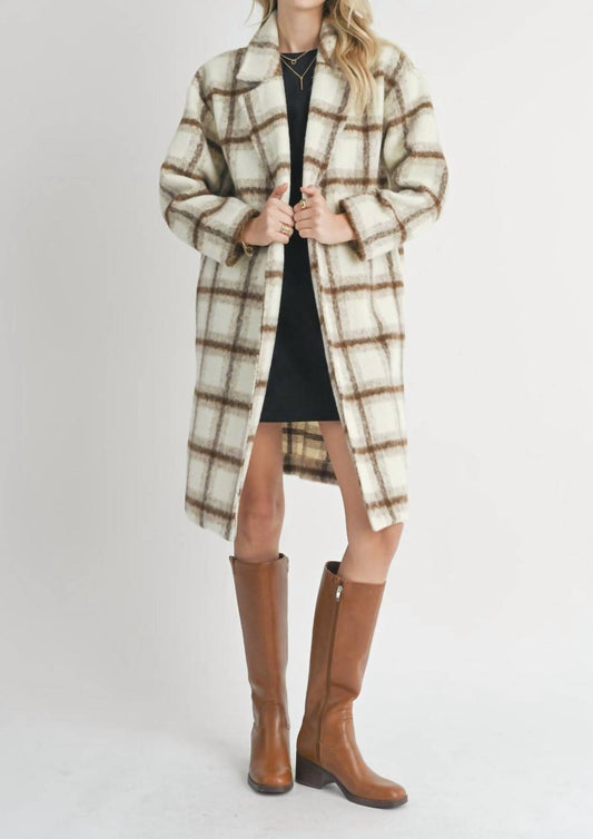 Sadie & Sage - EMILY LONG OPEN FRONT COAT