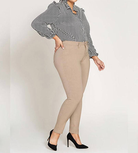 Ymi - Curvy Mid-rise Hyperstretch Skinny Pant