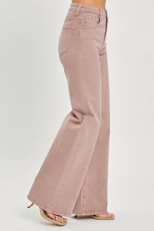 Risen - Tummy Control Wide Leg Jean