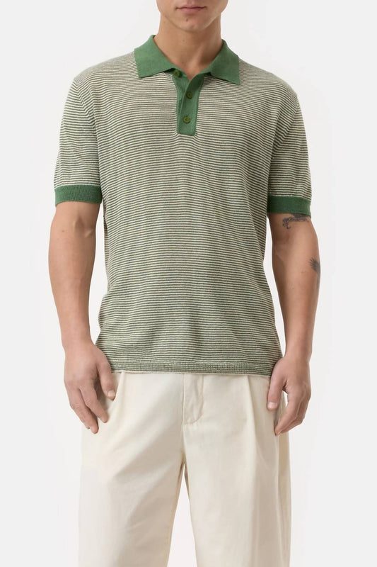 Closed - Polo Shirt With Linen Blend