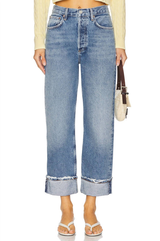 Agolde - Fran Low Slung Straight Jean