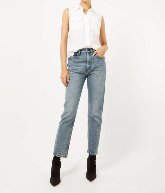 Equipment - Sleeveless Slim Signature Silk Top