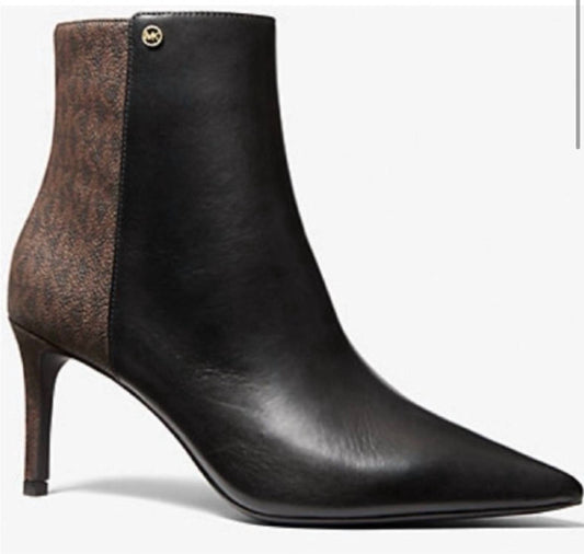 Michael Kors - Women's Alina Flex Pointed Toe Logo Booties