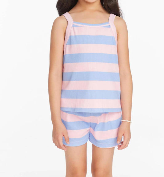 Chaser - Girls Striped Tank Top