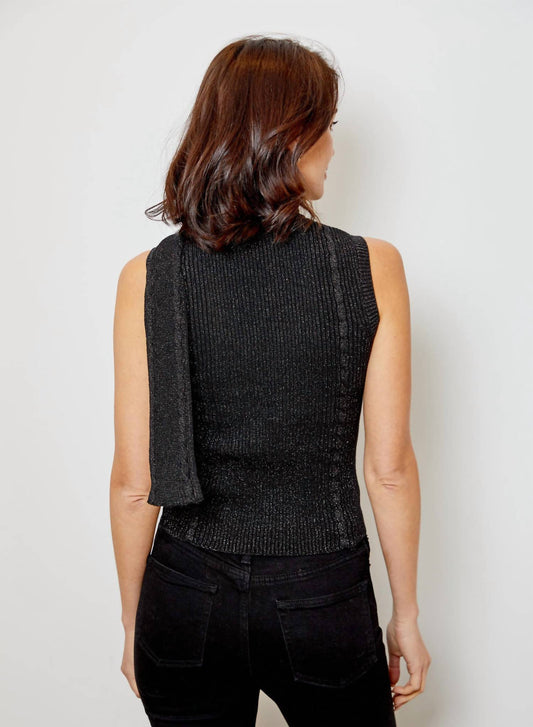 Dh New York - Rosabella Sleeveless Top With Detachable Scarf