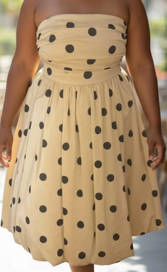 Lena - Polka Dot Dress
