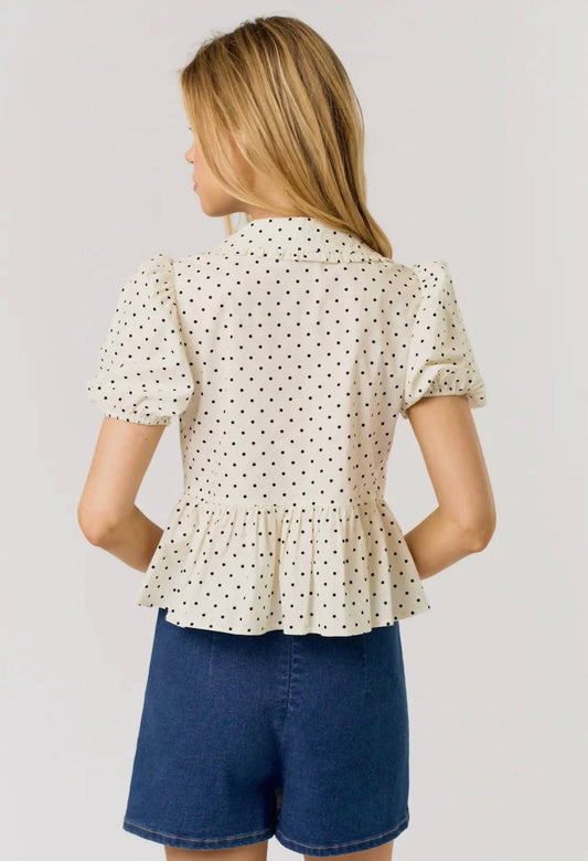 Blue Blush - Cara Top