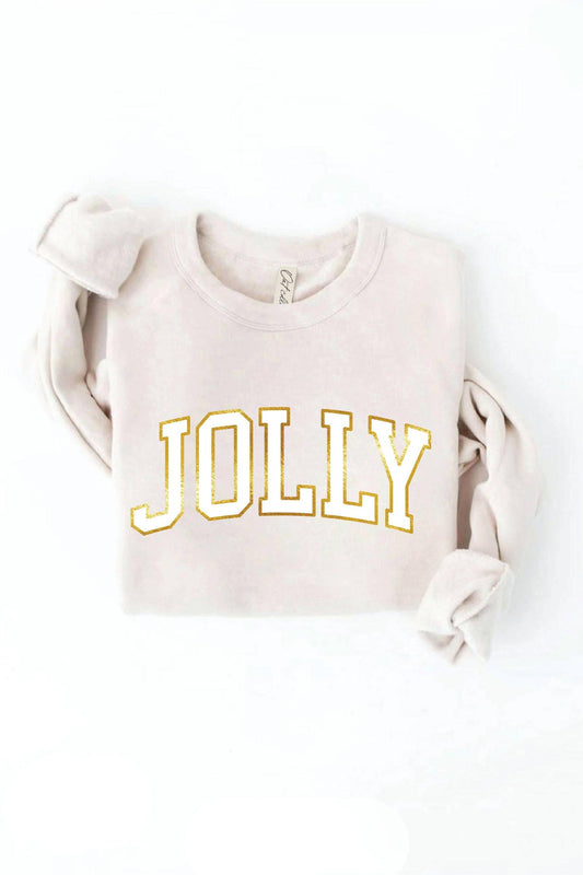 Oat Collective - Women's Jolly Foil Sweatshirt