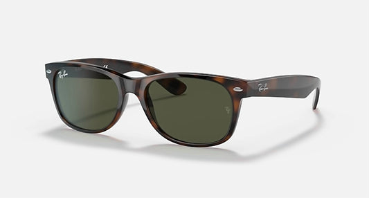 Ray Ban - Women's New Wayfarer Polished Tortoise Sunglasses
