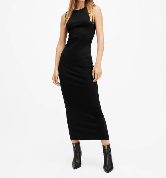Allsaints - Katarina Boat Neck Maxi Dress