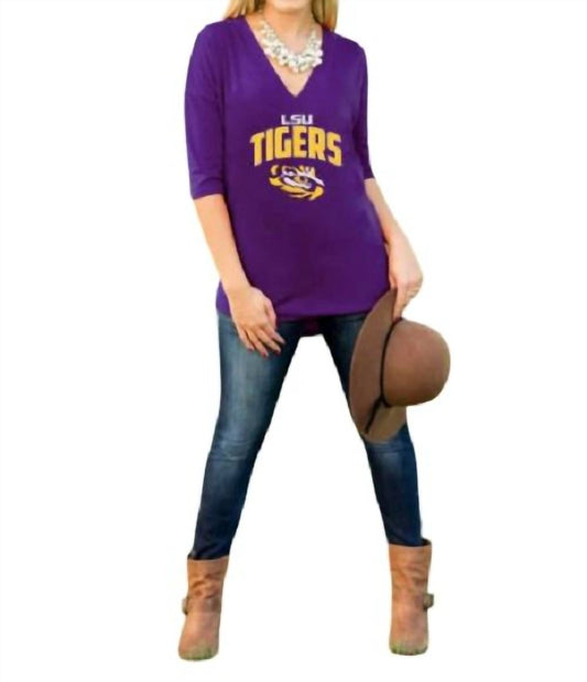 Gameday Couture - LSU Weekender Top
