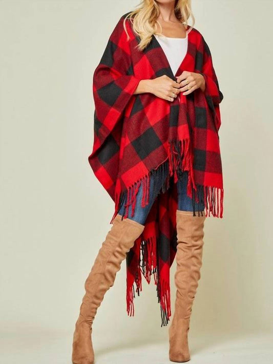 Buffalo Plaid Wrap