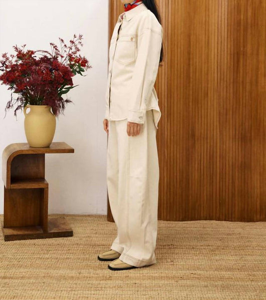 Frnch - Duras Denim Tie Top