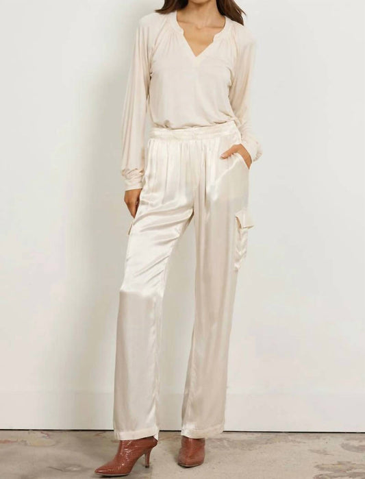 Lamade - Wide Silky Cargo Long Pant