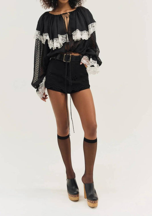 For Love & Lemons - June Long Sleeve Top