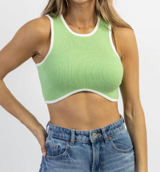 RENA RIBBED CROP