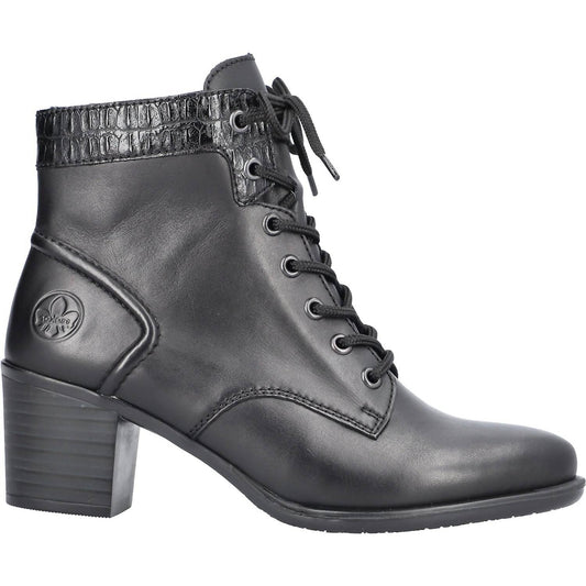 Rieker - Women's Ines 40 Faux Leather Ankle Boots