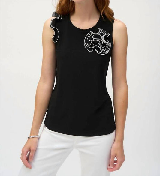 Joseph Ribkoff - CHIC SLEEVELESS PULLOVER