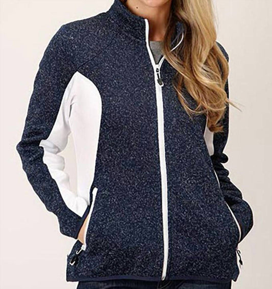 Roper - Women's Sweater Knit Fleece Jacket