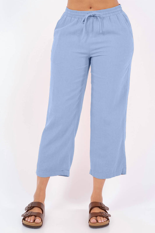 Paparazzi - Linen Crop Pant