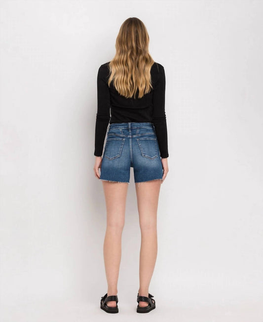 Lovervet - High Rise Button Up Shorts