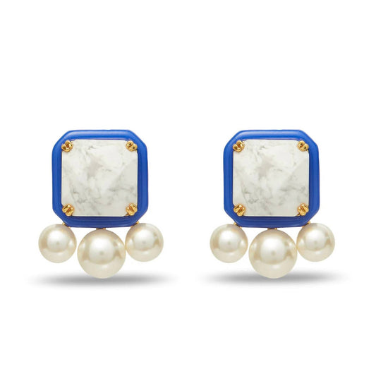 Lele Sadoughi - Women's Paddle Button Earrings