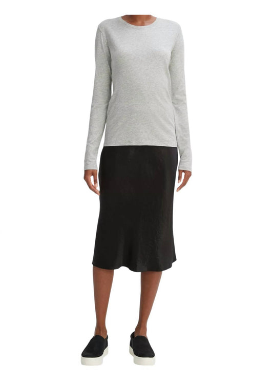 Vince - Essential Long Sleeve Crew Neck Tee