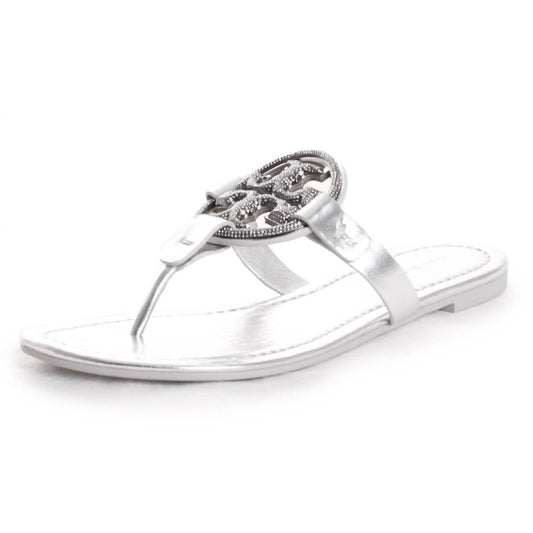 Tory Burch - Women's Miller Pave Thong Sandals