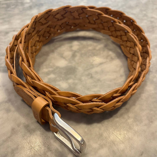 Closed - Men’s Leather Braided Belt