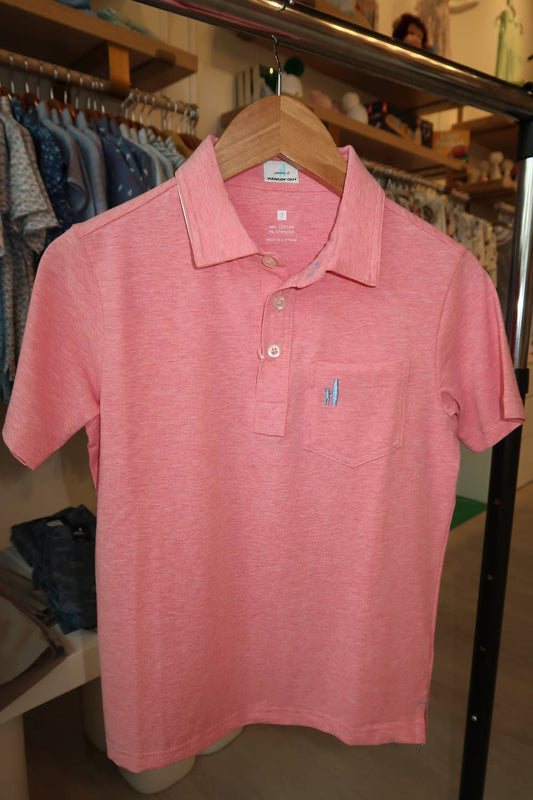 Johnnie-O - Boy's Heathered Original Polo