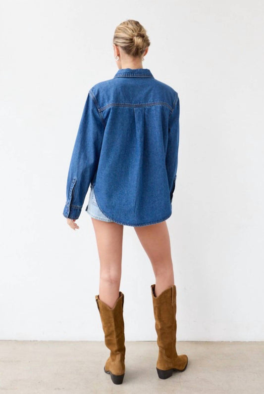 Raisonnel - PAISLEY DENIM SHACKET