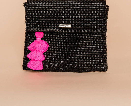 Valerosa - Women's Solid Woven Clutch
