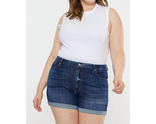 Kancan - Hazel Denim Shorts - Plus