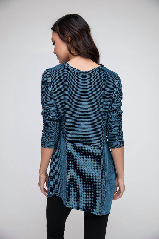 Habitat - Arty Stripe Asymmetrical Tunic