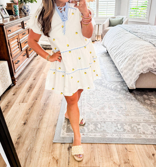 &Merci - Amalfi Lemonda Dress