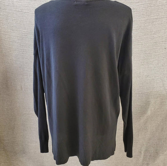 M Made In Italy - Women's Foil Print Crew Neck Top