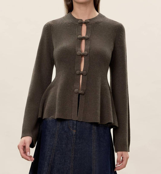 Rebecca Taylor - Rhea Knit Peplum Cardigan