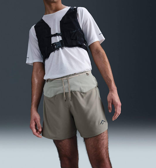Nike - Men's Trail Second Sunrise Dri-fit 5" Brief-lined Running Shorts
