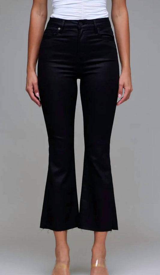 Hidden - Happi High Rise Crop Flare Jeans
