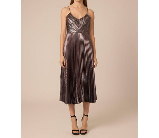 Gilner Farrar - Indie Pleated Cami Midi Dress