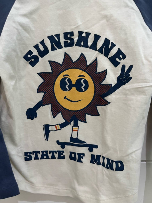 Tiny Whales - Kid's Sunshine Raglan Tee